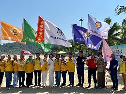 扶殘服務 | 趣享運動，共浴陽光！廣東省第十屆盲人沙灘趣味運動會在珠海舉行